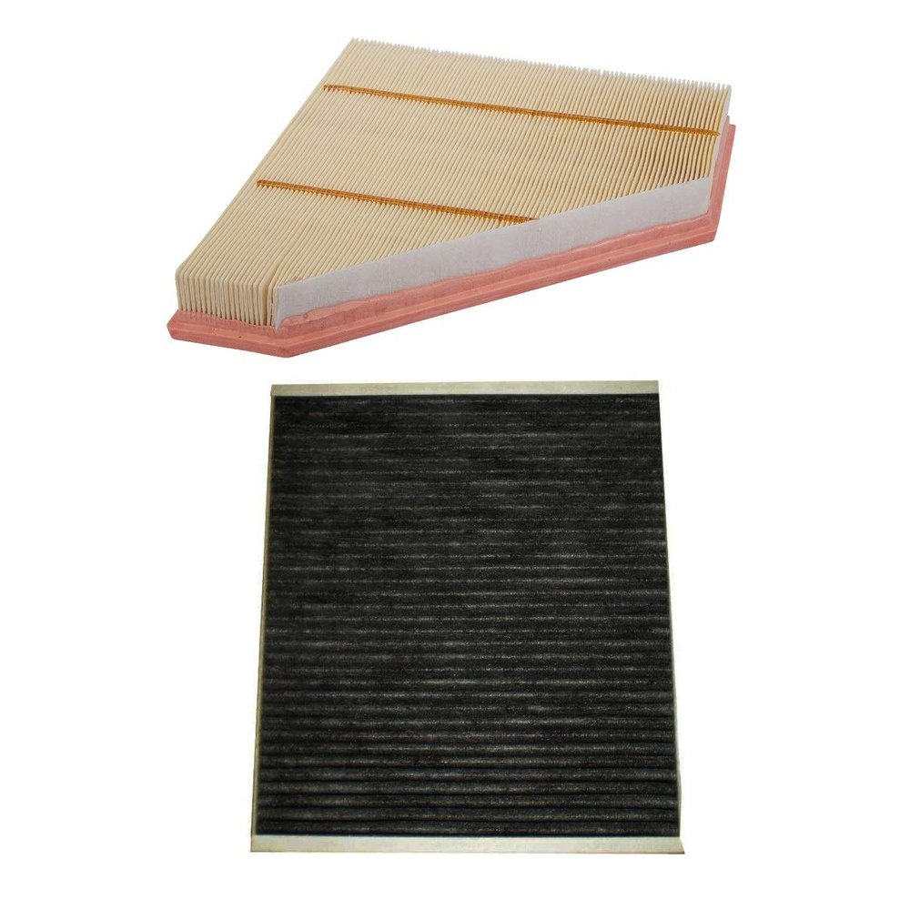 Air Carbon Cabin Filter Kit For Chevrolet Camaro LT LS 3.6 V6 VIN S