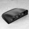 Black Gauge Pod 2 in . Triple 3 Holes for Car (Black) view 2