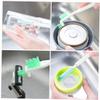 SOLUSTRE 3 Sets Crevice Brush Set Deep Detail Scrubber Water Bottle Cleaner Bottle for Cleaning Eyedropper Tool Bottle Cleaner Brush Window Cleaning White Plastic Corner Brush Baby view 2