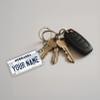 License Plate Keychain - Personalized (NEBRASKA) Multicolor view 2