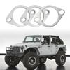 2-Bolt 3 Inch Exhaust Flange Repair Kit,Stainless Steel Exhaust System Kit with Exhaust Gasket & Exhaust Bolts,Exhaust Pipe Flange Gasket for Automotive Replacement Exhaust Flanges (3") view 3