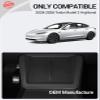 BASENOR 2026 Upgrade Center Console Wireless Charger Mat for 2024 2025 2026 Model 3 Highland Silicone Cover Wireless Charging Phone Pad [Proprietary Design] Interior Accessories view 3