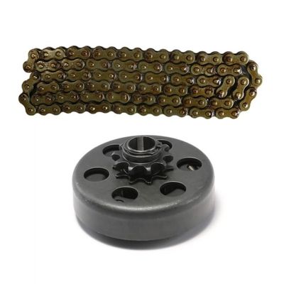 YC Yier Centrifugal Clutch Go Kart Clutch Predator Engine Clutch Baja Mini Bike 20mm Bore 10 Tooth 10T with #40/41/420 Chain 6.5HP for Drift Trike Fun Cart ATV Quad (20mm Bore)