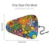 Colorful Flowers Bike Seat Cover Waterproof and Dustproof Adjustable Soft Saddle Cushion Covers view 2