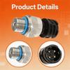 KACEPAR 22899626/21634021, Fuel Oil Pressure Sensor, Compatible with Renault PREMIUM DX17 KERAX DXI13 KERAX DXI11 MAGNUM DXI12 Compatible with Volvo PENTA TRUCK D12 D13 ENGINE view 4