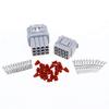 elpart 1 Set 12 Pin Way Sealed Electrical Wire Connector Plug Waterproof 2.2mm to 2.5mm for Auto Car #elPart2328887 view 1
