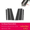 CKLS Car Exterior A/B Window Pillar Anti Scratch Transparent TPU Protection Filmfor Nissan Patrol 2023 view 2