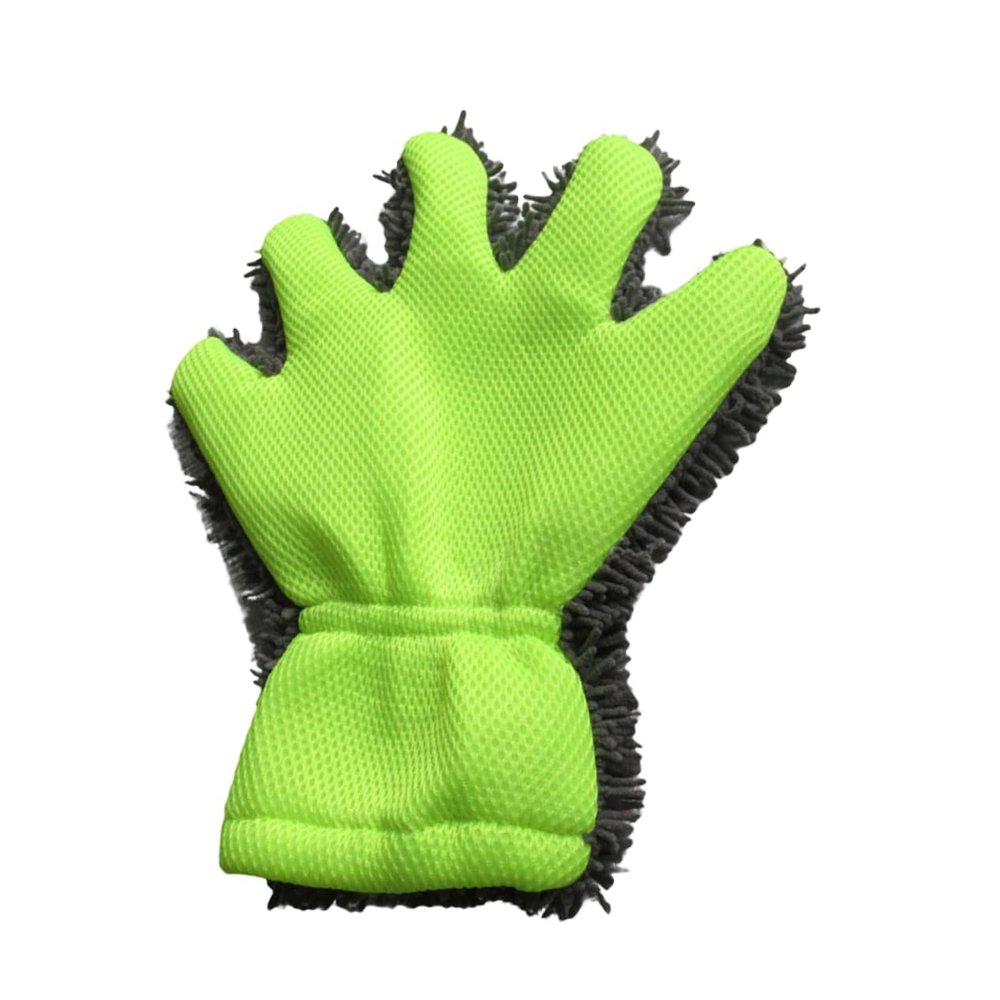 Gatuida Quick Mitt for Cars Chenille Wash Mitt Gloves for Scratch Cleaning Lint for Cars Trucks Rvs and Motorcycles
