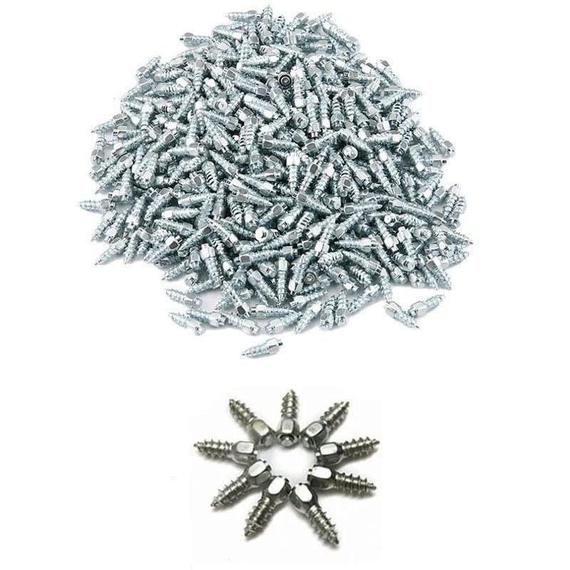 RaegAn [Vehicle Parts] Car Tire Studs Winter Anti-Slip Screw Truck Off-Road Motorcycle Wheel Tyre Anti-ice Spikes Universal Snow Tire Cleats [Replacement] (Color : 200pcs)