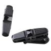 Aublinto Eyeglass Clip, 2 Pieces 9.5cmx2.5cmx4.5cm Glasses Holders for Car Sun Visor with Two 180 Rotatable Clips, Sunglasses Eyeglasses Mount,Car Visor Accessories (Black) view 4