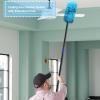 Ceiling Fan Cleaner Duster 7 Ft, Fan Duster for Ceiling Fan Blades, Removable Ceiling Fan with Long Pole, Reusable Ceiling Cleaner for High Ceilings, Fans, Furniture, Blinds view 2
