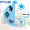Ceiling Fan Cleaner Duster 7 Ft, Fan Duster for Ceiling Fan Blades, Removable Ceiling Fan with Long Pole, Reusable Ceiling Cleaner for High Ceilings, Fans, Furniture, Blinds view 3