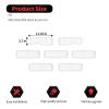 Front Grille Mesh Inserts Grill Decoration Exterior Accessories Compatible with Jeep Wrangler JL JLU & Gladiator JT 2024+,white view 4