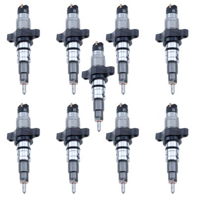 9PCS ZACHAGER 5263307 2830244 1405332R Common Rail Fuel Injector for Holland T7060 6.7 Cummins ISBE IVECO Deutz DAF CF LF Nefaz 5000 Excavator Engine Diesel Injector Assembly Replacement