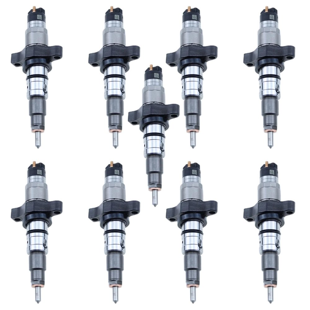 9PCS ZACHAGER 5263307 2830244 1405332R Common Rail Fuel Injector for Holland T7060 6.7 Cummins ISBE IVECO Deutz DAF CF LF Nefaz 5000 Excavator Engine Diesel Injector Assembly Replacement