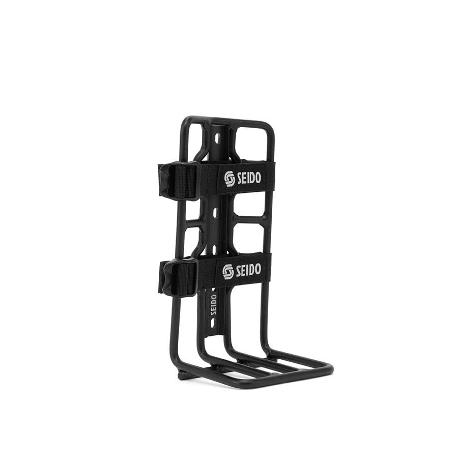 SEIDO Cargo Cage Front Rack Black