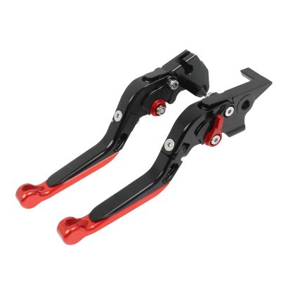 CHIFUN Brake and Clutch Lever Set for F750GS F850GS F900GS 2017-2024, F900R F900XR 2019-2026, F850GS Adv 20172024, F900GS Adv 2023-2026, Foldable Length Adjustable Handlebar Lever (Red)