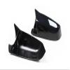 ZIBIAO Side Mirror Cover Compatible with BMW 2008-2012 5/6/7 Series E60 F10 GT F07 F06 F12 F13 F01 F02 Replacement OX Horn Look ABS/Carbon Fiber Side Mirror Cover (Color : Gloss Black) view 1