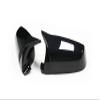 ZIBIAO Side Mirror Cover Compatible with BMW 2008-2012 5/6/7 Series E60 F10 GT F07 F06 F12 F13 F01 F02 Replacement OX Horn Look ABS/Carbon Fiber Side Mirror Cover (Color : Gloss Black) view 4