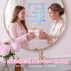 2X Affirmation Mirror Sticker for Girls Teens, You are Kind Smart Beautiful Enough Decal, Positive Self Love Bathroom Vanity Bedroom Mirror Decor for Daughter Student Friend view 4