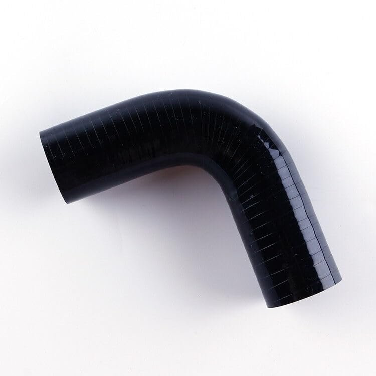 JOIUYOLJ 90 Degree Reduce Elbow Hose ID 0.5 to 0.75 inch13mm to 19mmfor Universal Turbo Intercooler Direct Air Intake Pipe Reinforced 4-Ply 5.4mm (90D-ID13-19)