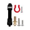 INJORA CNC Aluminum Drop Hitch Receiver for 1/18 RC Crawler FMS FCX18 Upgrade Part 2pcs view 2