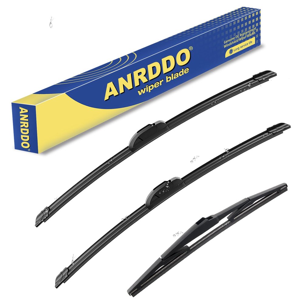 3 wipers Replacement For 2012 2013 2014 2015 2016 Hyundai Elantra Windshield Wiper Blades Original Equipment Replacement - 28"+14"+13" (Set of 3) U/J HOOK