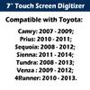 Goodsby Touch Screen Digitizer 7" Compatible Replacement for Toyota Camry Prius Sequoia Sienna Tundra Venza 4Runner Radio Stereo JBL Car Radio Navigation 8-pin Part# LQ070T5GA01 E7022 view 2