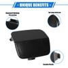 VekAuto Car Tow Hook Eye Hole Cover Cap Compatible for BMW 3-Series E92 E93 2007-2010, Durable Plastic Black Rear Right view 3