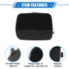 VekAuto Car Tow Hook Eye Hole Cover Cap Compatible for BMW 3-Series E92 E93 2007-2010, Durable Plastic Black Rear Right view 4