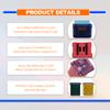 10PCS Mini Block Fuse car Fuse Square Low Profile Box Shaped Kit 20A 30A 40A 50A 60A for Car, SUV, RV, Caravan, Golf Cart, Truck and Other Vehicles, Low(2pcs Each) view 3