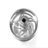 KEBEILEE CNC Aluminum Rear Wheel - Stormwheel Design For LOSI Promoto MX 1:4 (silver) view 4