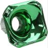 Audiopipe Eye Candy High Frequency Horn for Driver (APH-3535-GRN), High Frequency, ABS, 1.375" Throat Size, Screw On, Long Lifespan view 1