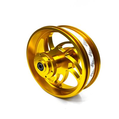 KEBEILEE CNC Aluminum Rear Wheel - Stormwheel Design For LOSI Promoto MX 1:4 (gold)