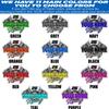 Custom Racing Name Number Sticker Personalized Motorsports Decal with Checkered Flags Waterproof Vinyl for Car Helmet Motorcycle Dirt Bike Gifts for Kid Boy Girl view 2