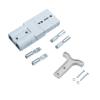 Milkweed Multi-Purpose 2pcs 120A 600V Quick Connect Ba/tte-ry Connector Power Winch Connect Gray/Red Fit Fit Compatible Max 2AWG Wire Cable (Color : Grey Set 1) view 1