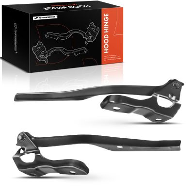 A-Premium Driver and Passenger Hood Hinges Compatible with Acura MDX 2007-2013, Set of 2 Front Left and Right Side Hood Hinges, Replace# 60120STXA00ZZ, 60170STXA00ZZ