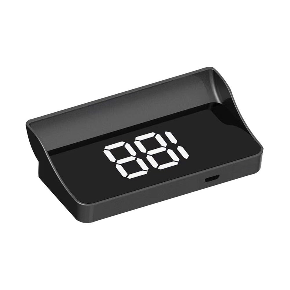 ihreesy HUD Head Up Display for Car,Universal Digital Speedometer Smart Gauge Speedometer GPS Digital Speed Meter Tachometer for Car,KMH,White