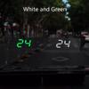ihreesy HUD Head Up Display for Car,Universal Digital Speedometer Smart Gauge Speedometer GPS Digital Speed Meter Tachometer for Car,KMH,White view 2