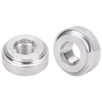 Podavelle 4AN -4 ORB O-ring Boss Female Weld On Bung Fitting Adapter Aluminum 2PCS