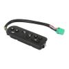 ANTUKO Front Left Seat Heater Switch Black Replacement for 2003-2006 Escalade Suburban Yukon 15116862 901196 901-196 view 3