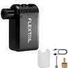 FLEXTAILGEAR Tiny Bike Tire Pump, 100PSI Electric Bicycle Pump, Protable Cycling Pump with Schrader and Presta valves, Integrated Safety Light, 80 Seconds Quick Inflation for Road Bike, Mountain Bike view 1