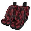Beauty Collector Bloody Hand Full Set Car Interior Accessories Front Seats Covers and Rear Split Bench Cover Trendy Durable Car Gift for Women view 1