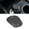 TOMALL Stainless Steel Car Gear Shift Knob Cover Compatible with Chevy Equinox 2018-2020 Shift Panel Trim Gear Lever Cover for Car Interior Car Accessories (Black Brushed) view 1