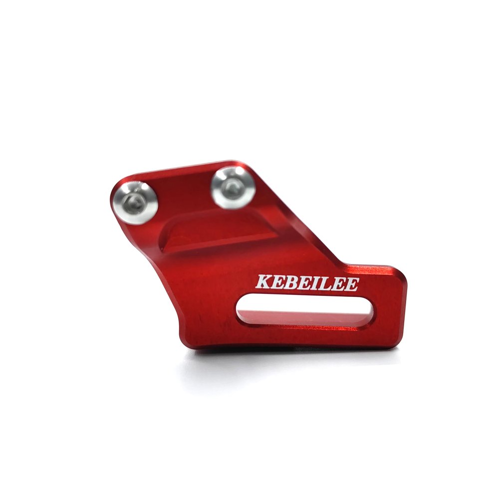 KEBEILEE CNC 7075Aluminum Chain Guard Board for LOSI Promoto MX 1/4 Motorcycle (red)