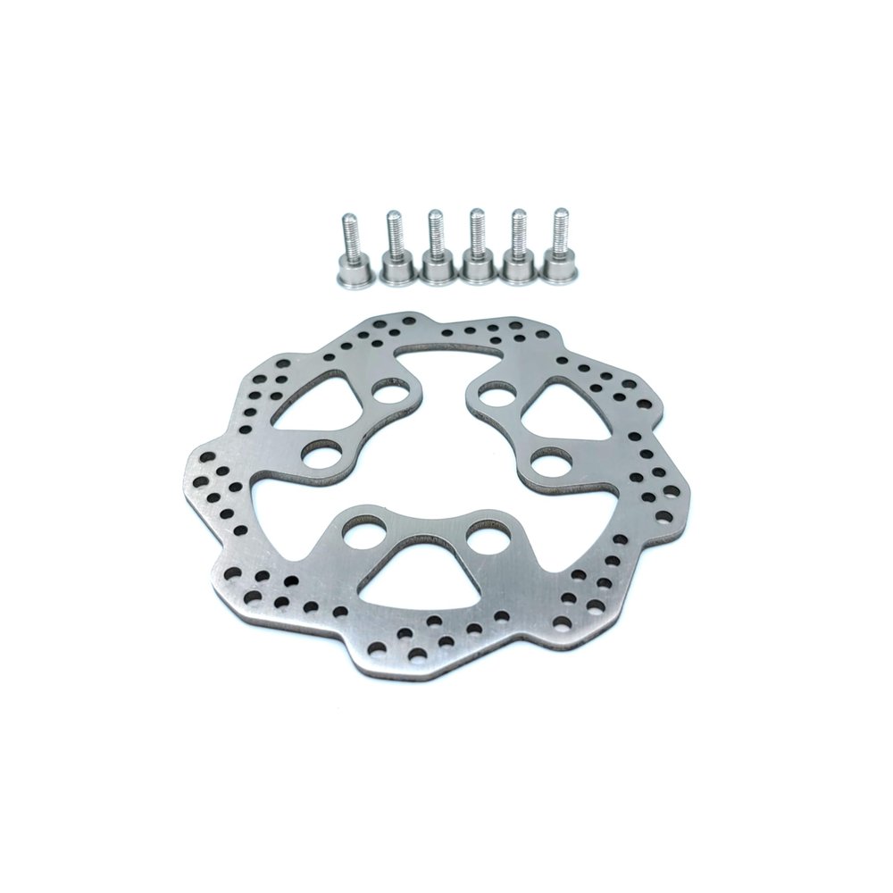 KEBEILEE Stainless Steel Front Brake Disk & Screws kit for LOSI Promoto MX 1:4