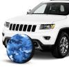 Blue White Camo Premium Spare Tire Cover - Waterproof, Dust-Proof, Universal Protection for Trailers, Rvs, Suvs, and More 14 Inch view 4