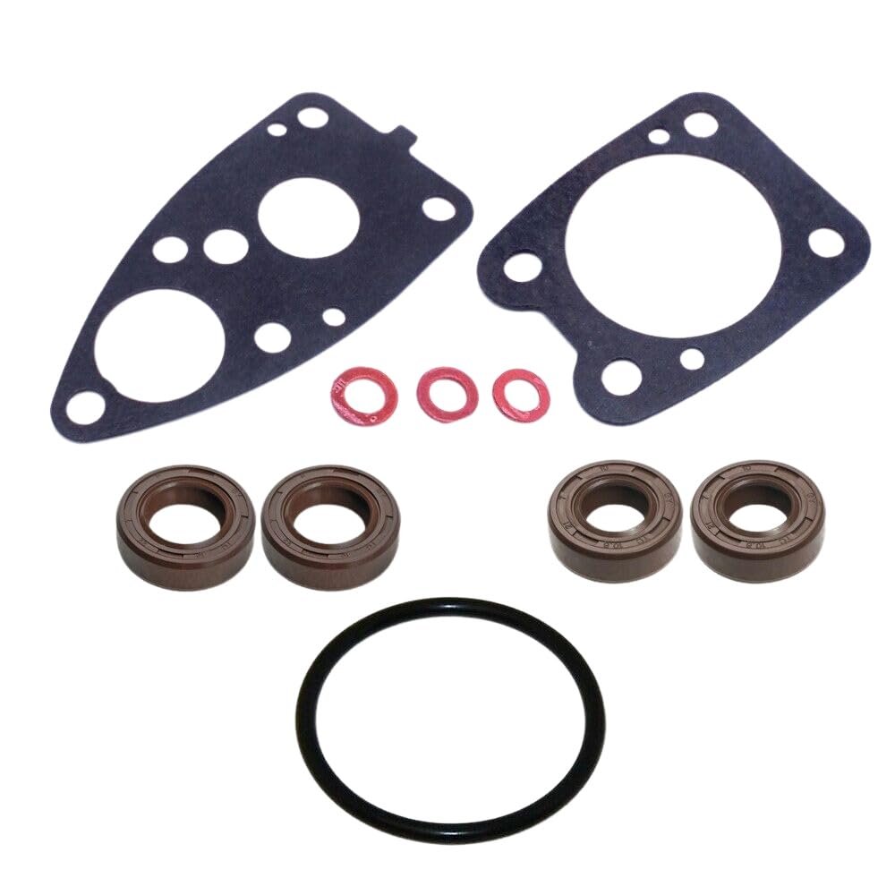 SAIL MARINE 6E0-W0001-C1 Lower Unit Gasket Kit for Yamaha Outboard 2T 4HP 5HP 1984-1999