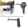 KIMISS Outboard Motor Clamp Handle Screw 6E0 43118 00, for 2 Stroke Engine 4HP-15HP, Transom Mirror Clamping Handle, Replacement Part 6E0 43118 01 view 2