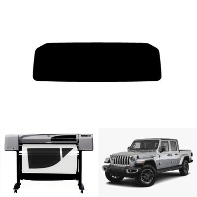 Premium Carbon Window Tint Fits Jeep Gladiator 2020-2026 windshield computer precut (50% without C/O)